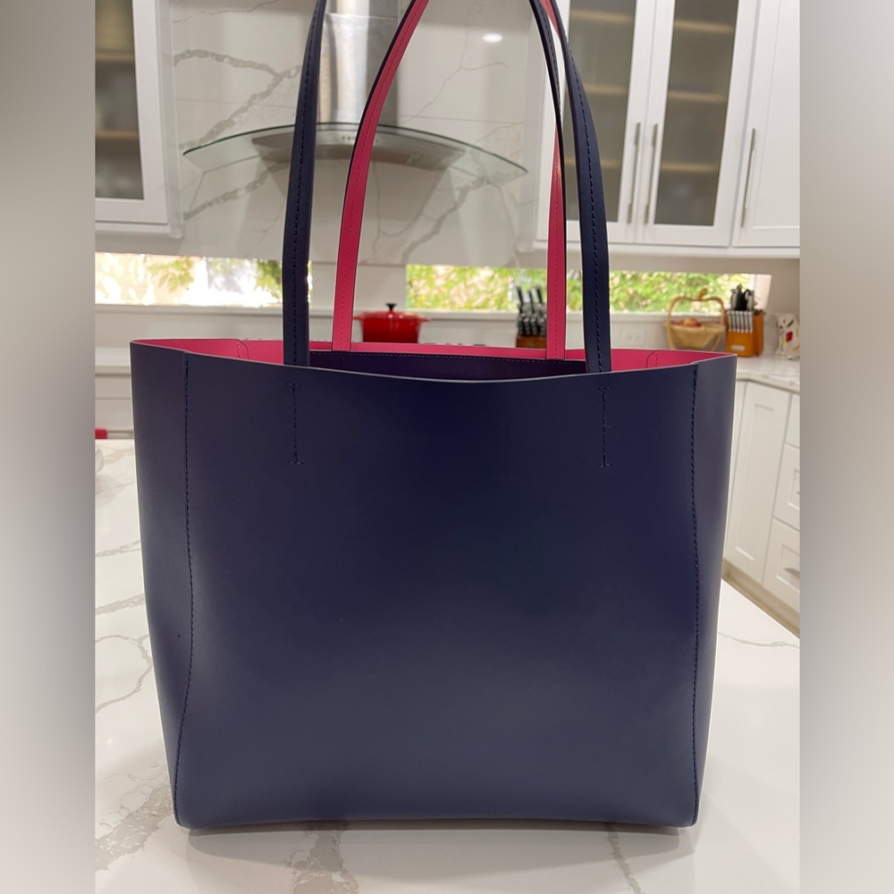 Kate Spade Navy Tote with Colorful Camel Design - Picture 4 of 16